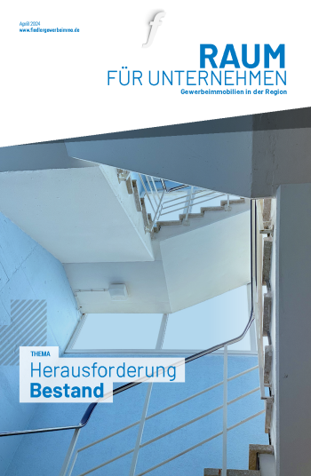 Cover Magazin Raum für Unternehmen April 2024