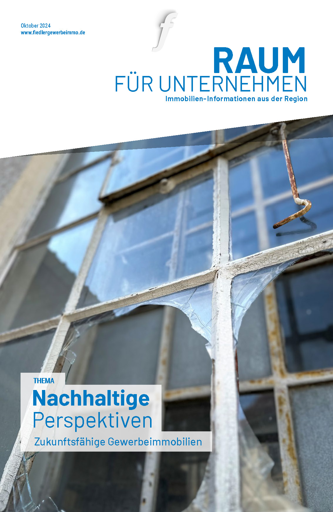 Cover Magazin Raum für Unternehmen Oktober 2024