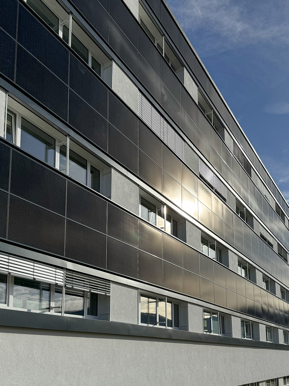 Photovoltaik-Fassade