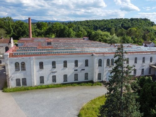 Alte Spinnerei Ansicht Große Halle