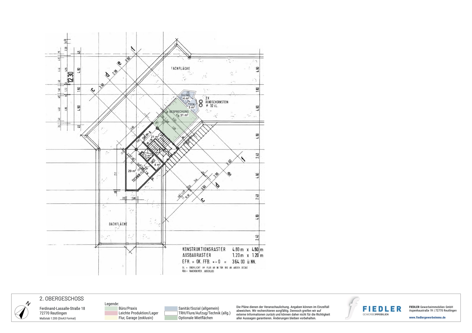 Plan Plan 2. Obergeschoss