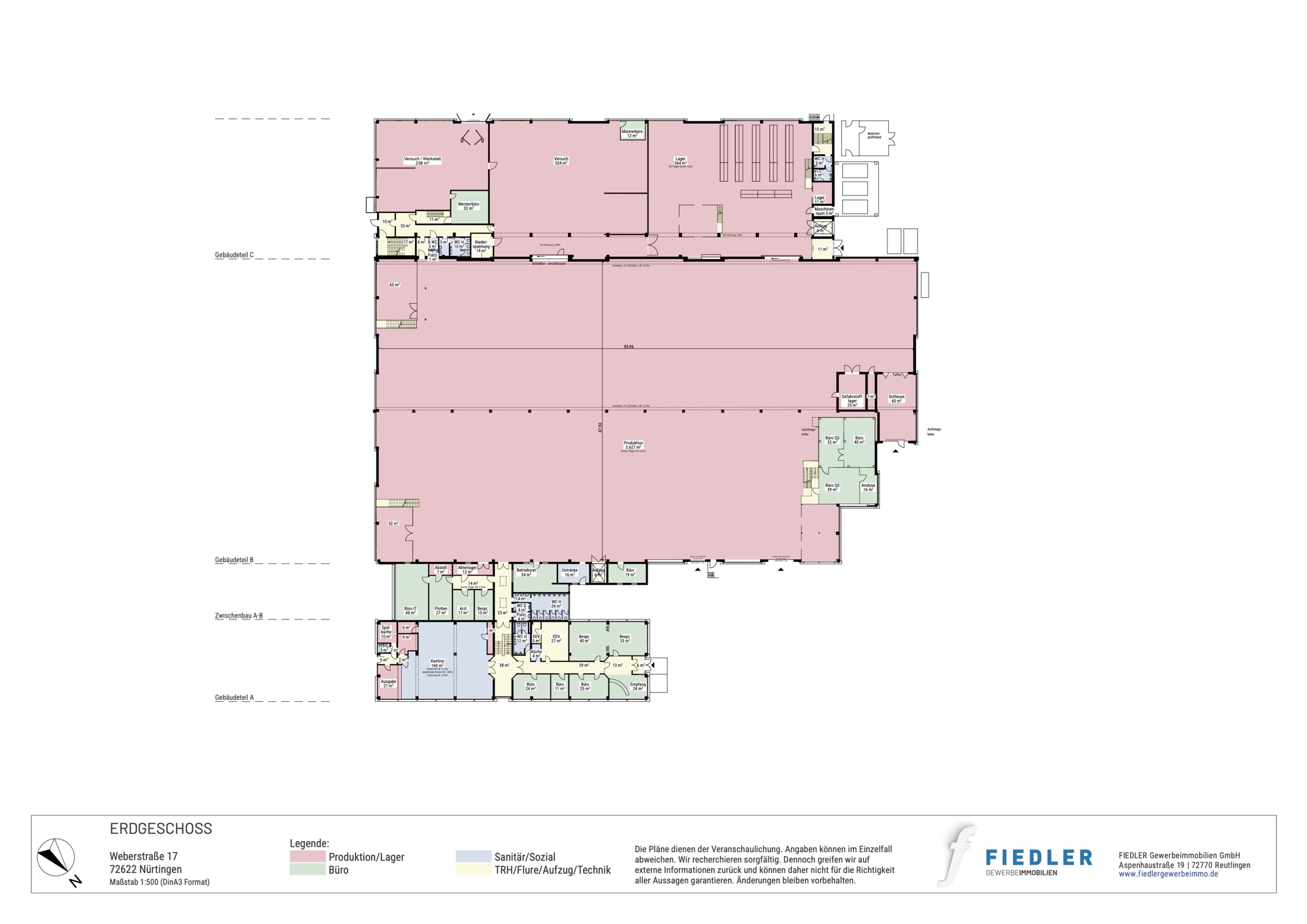Plan Grundriss Erdgeschoss