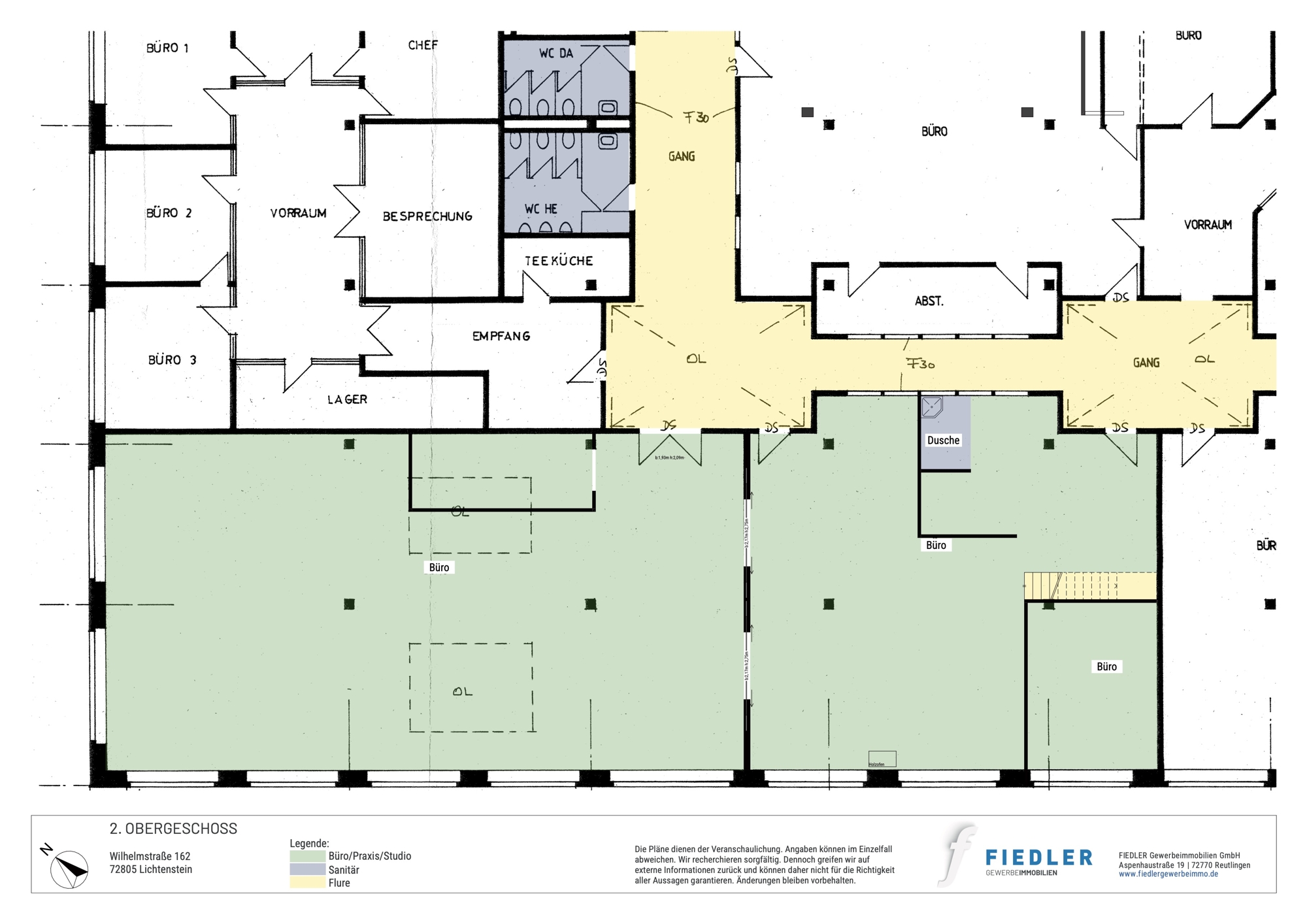 Plan Plan 2. Obergeschoss