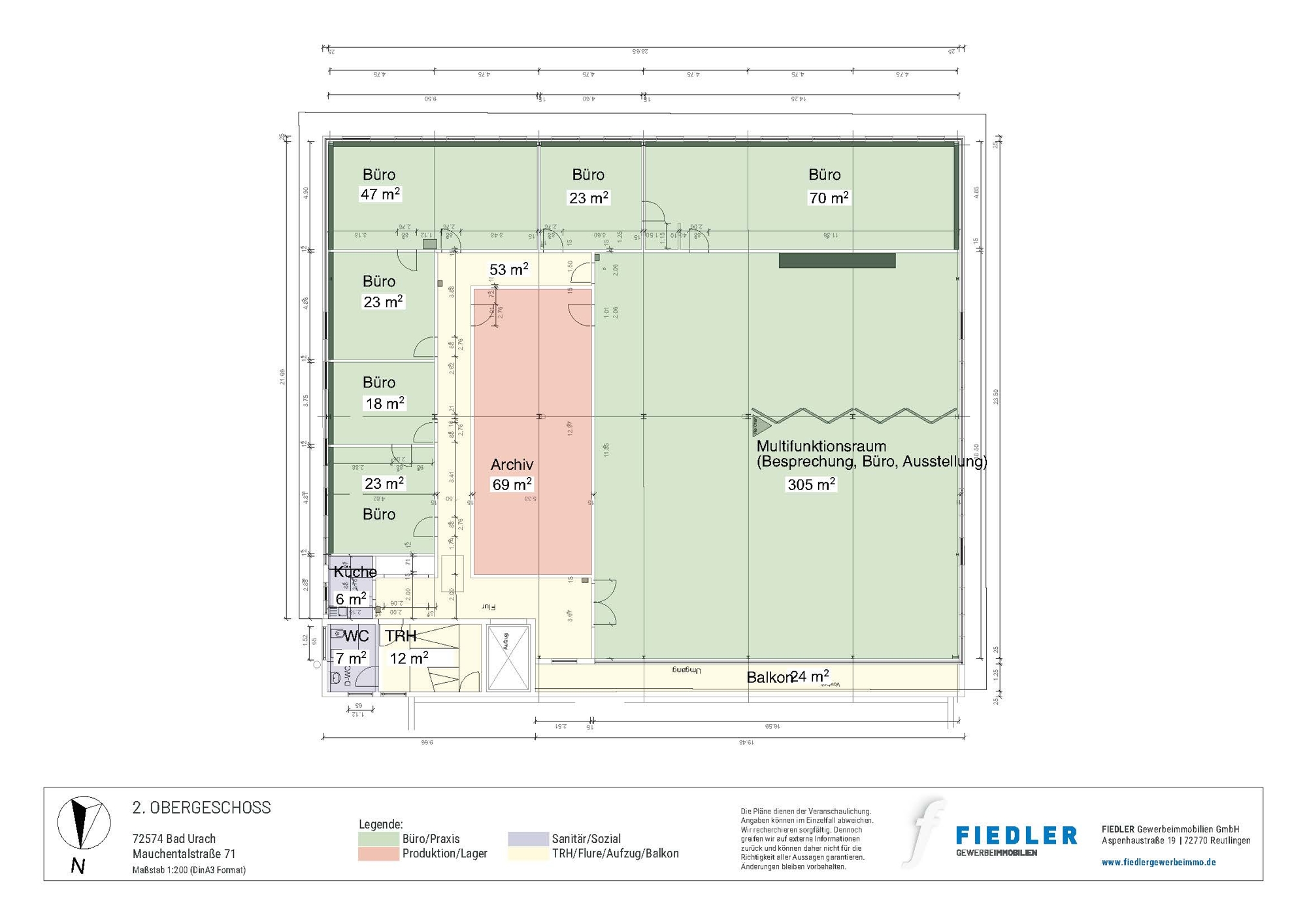 Plan Grundriss 2. OG