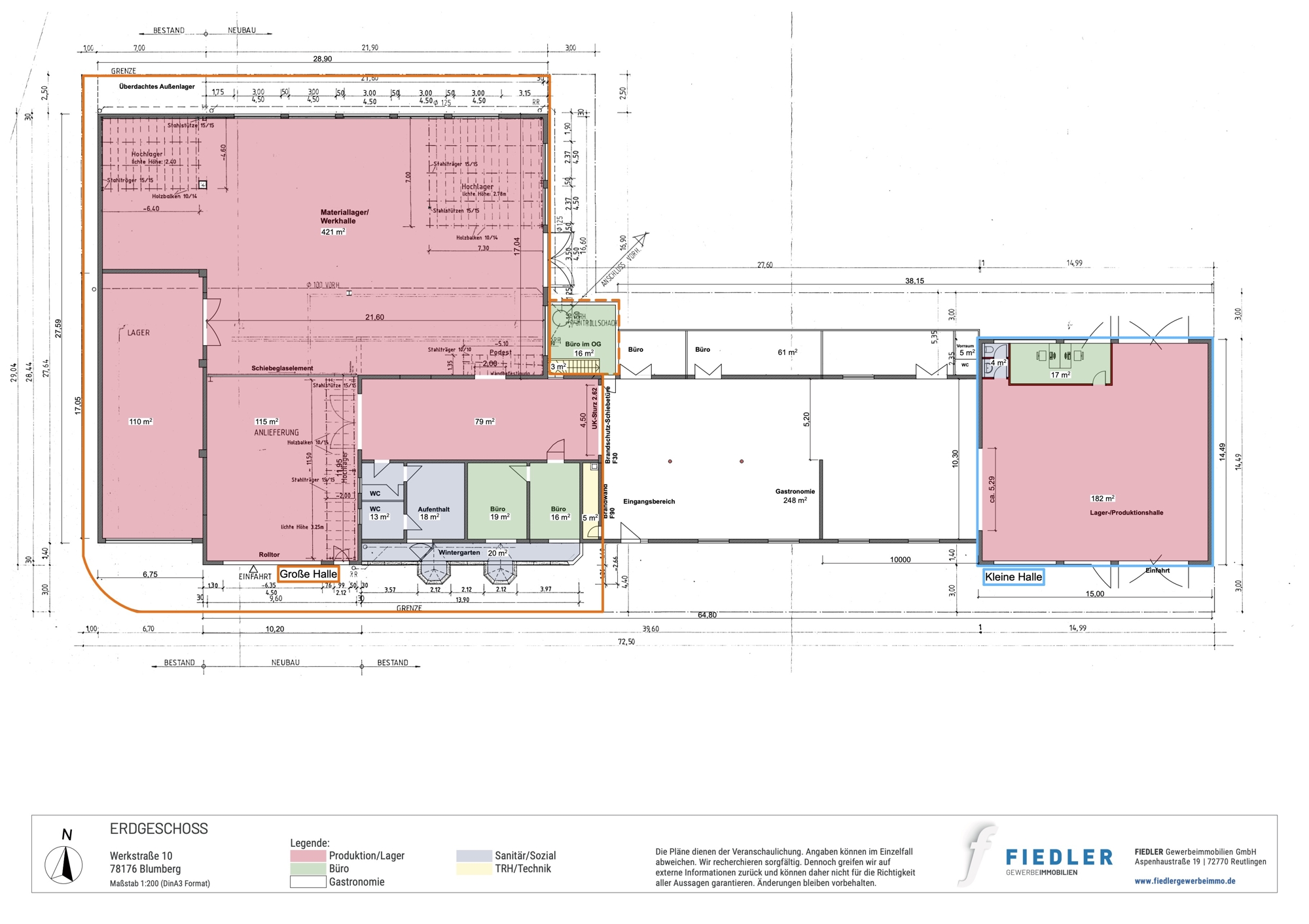 Plan Übersichtsplan EG