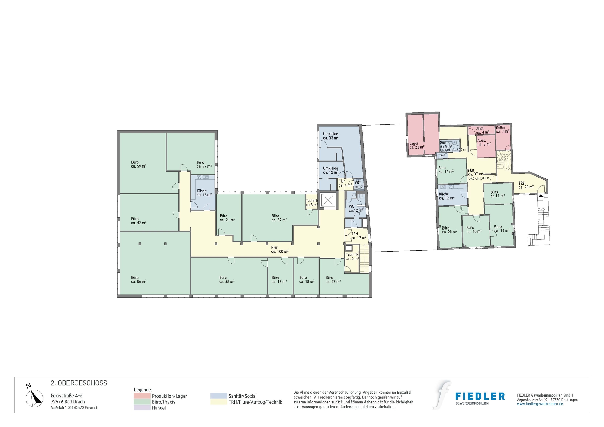 Plan Grundriss 2.OG