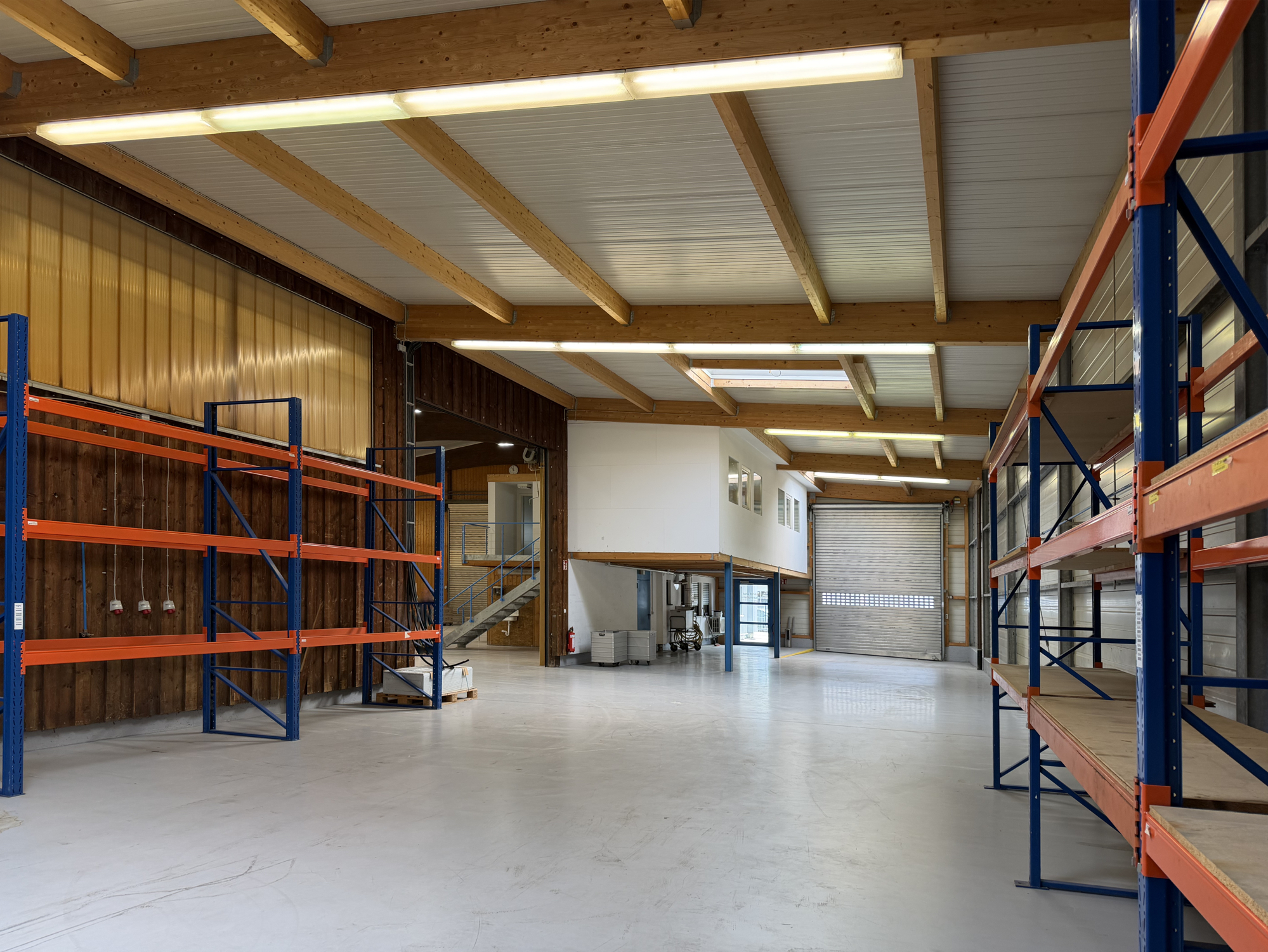 Hallenanbau
