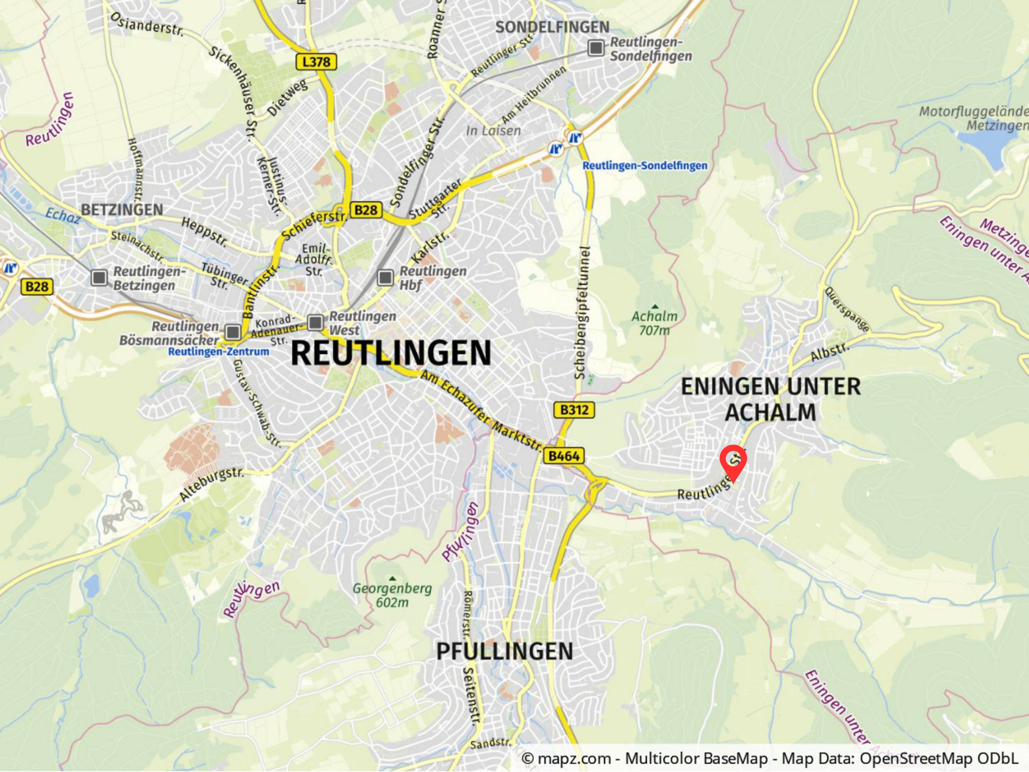 Lagekarte