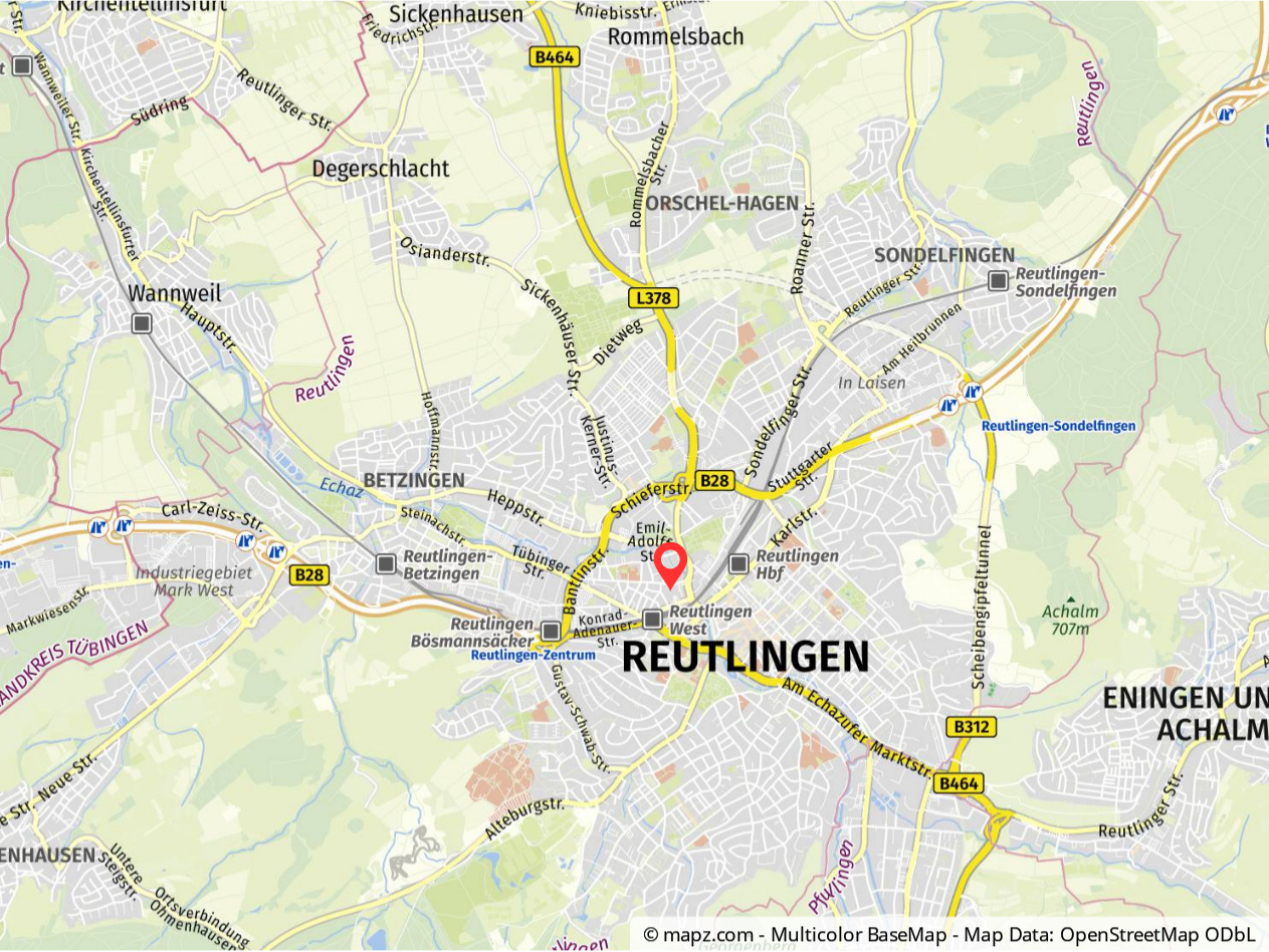 Lagekarte