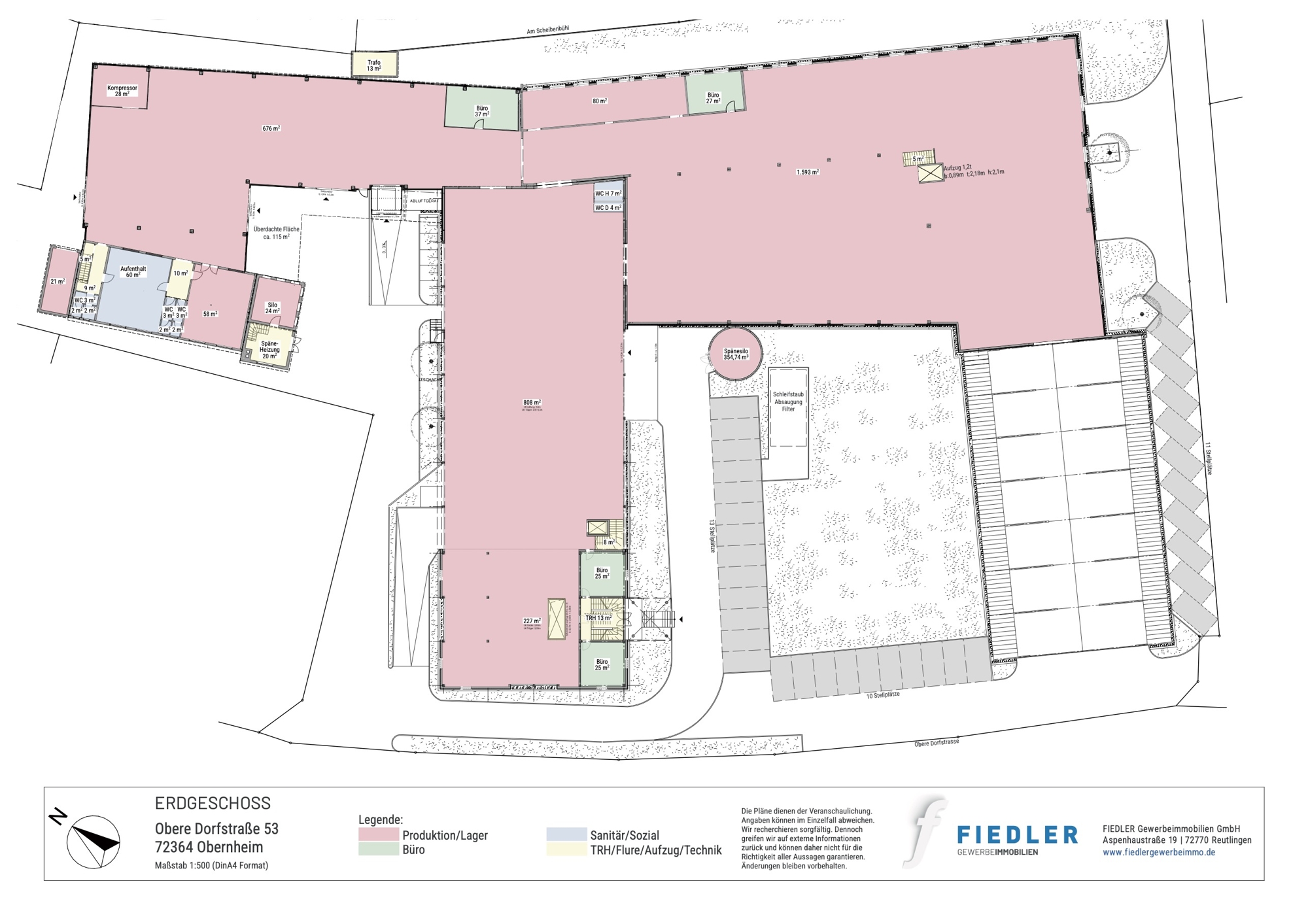 Plan Grundriss Erdgeschoss