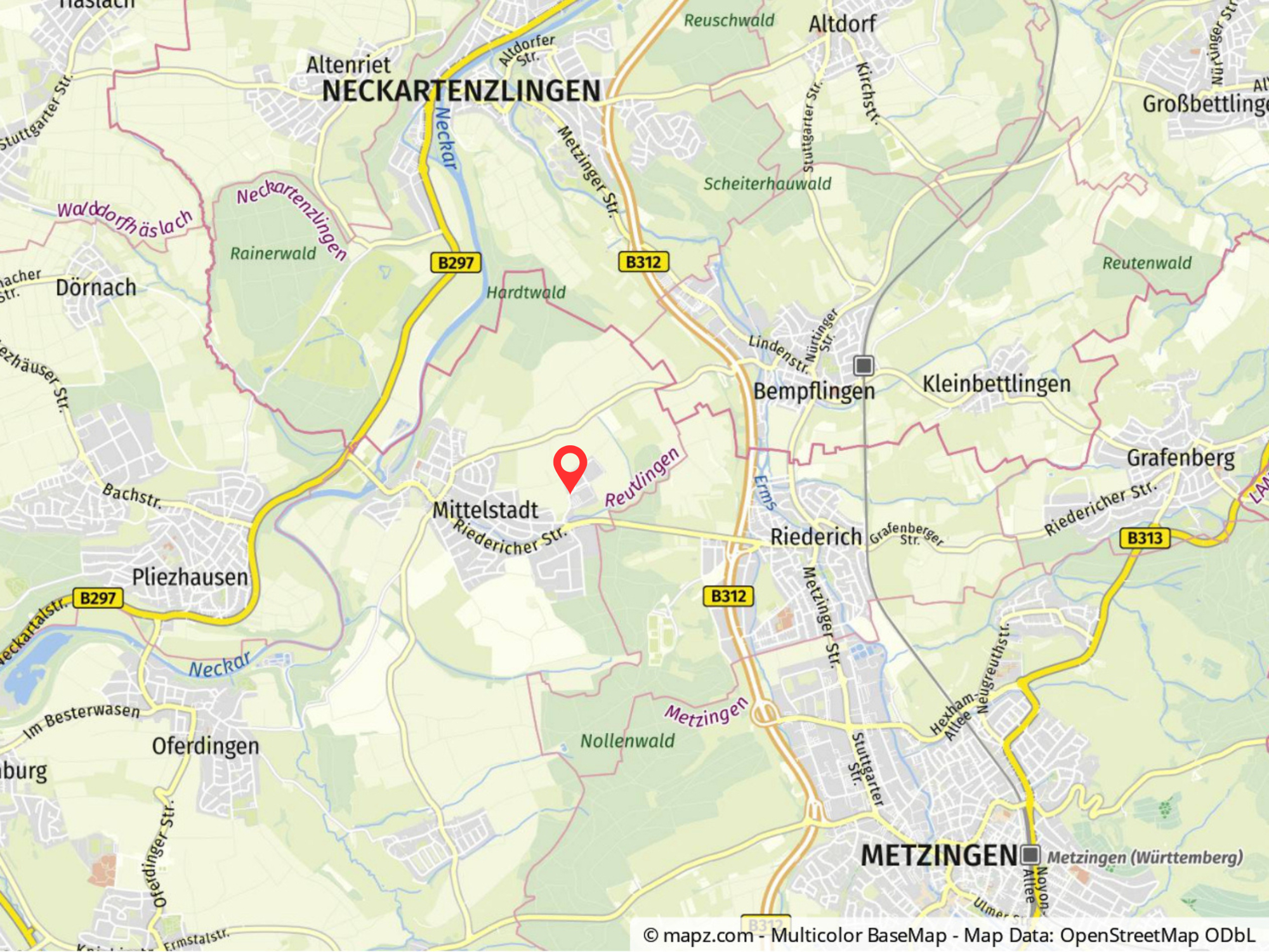 Lagekarte