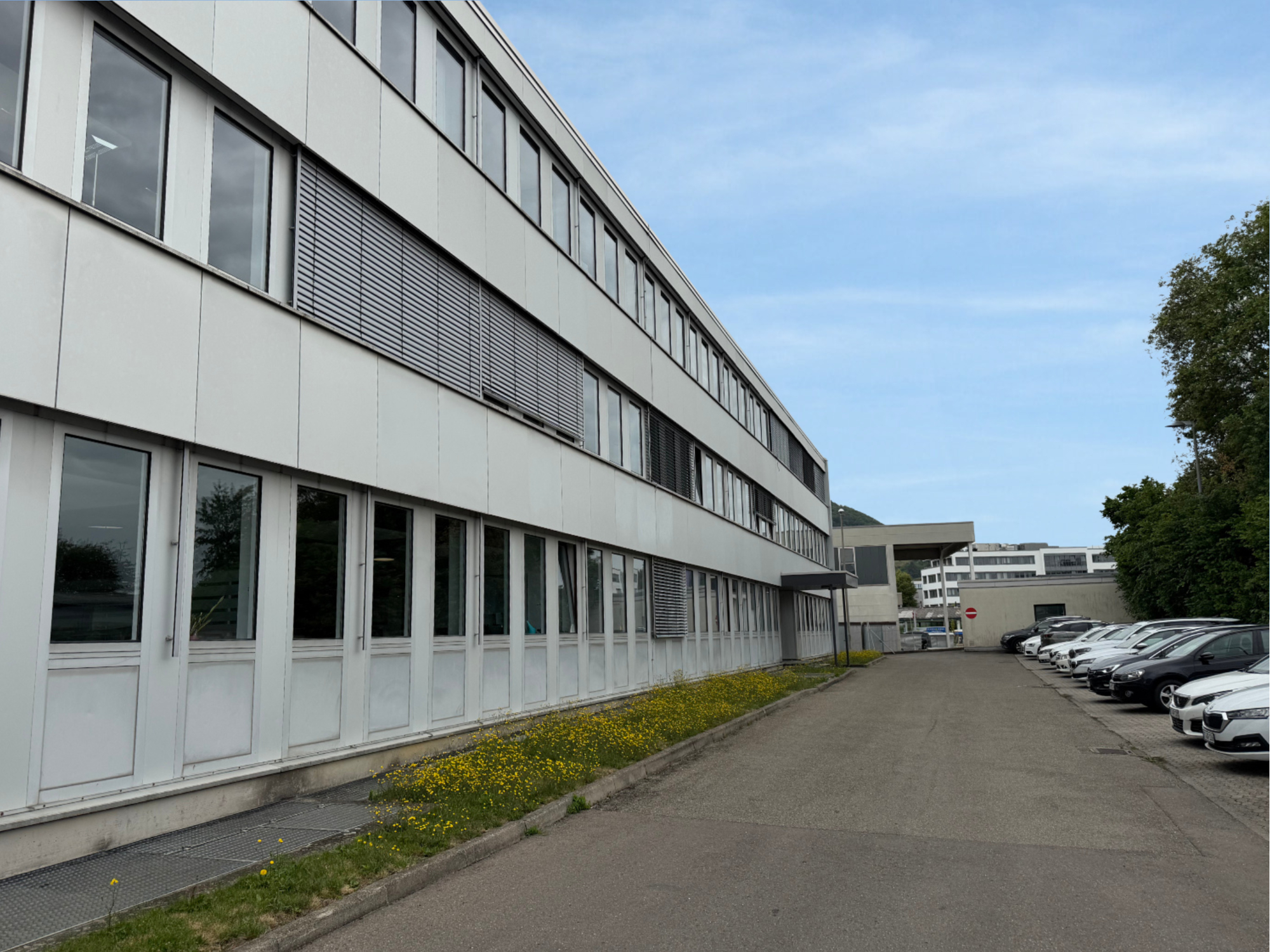 Überdachte An- und Auslieferung * 6 Tore * Hallenhöhe ca. 4,5 - 5,8 m * Flexible Büroräume