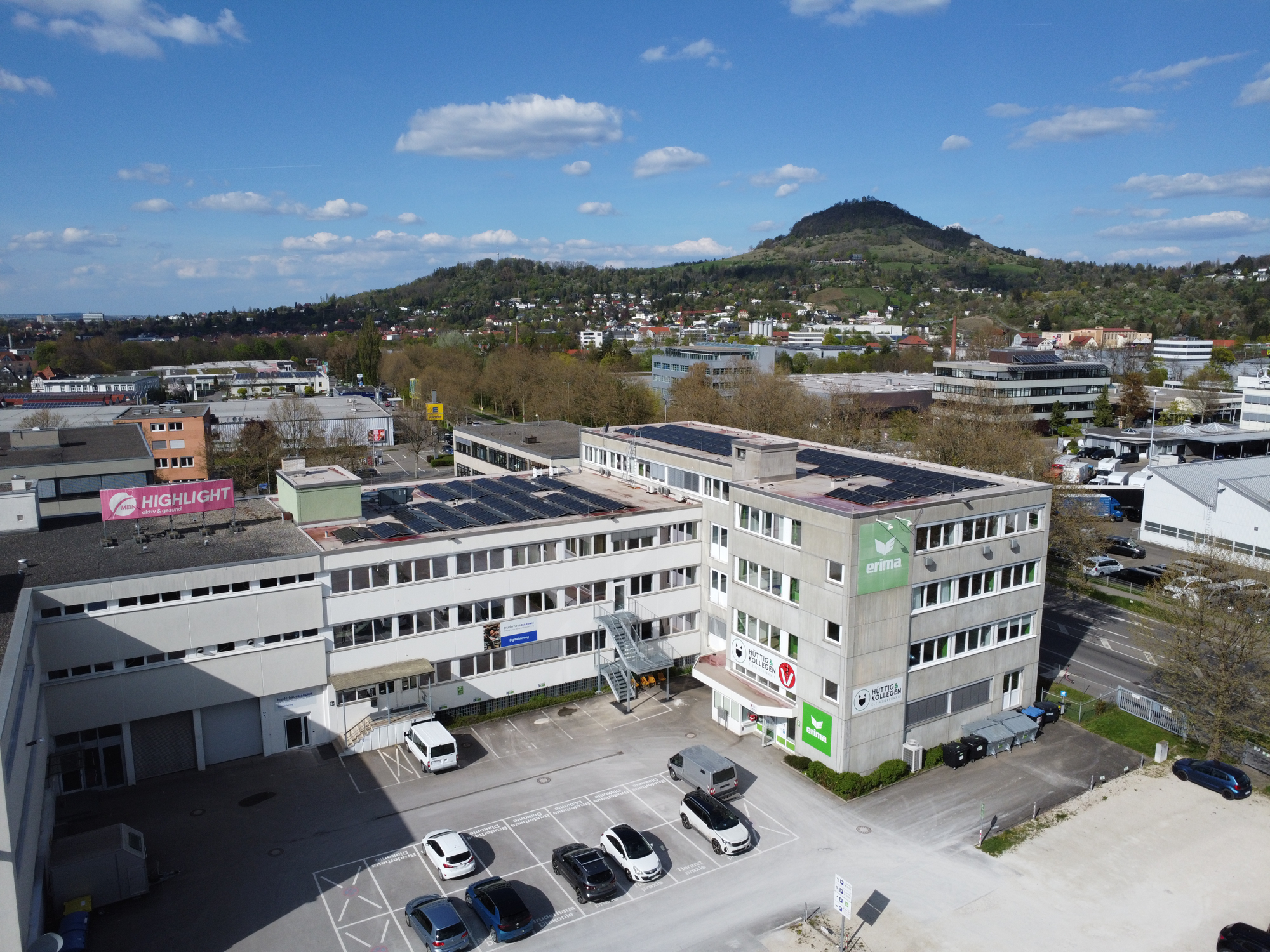 Büroeinheit * Aufzug * Leichtbau-Trennwände * Stellplätze * Provisionsfrei
