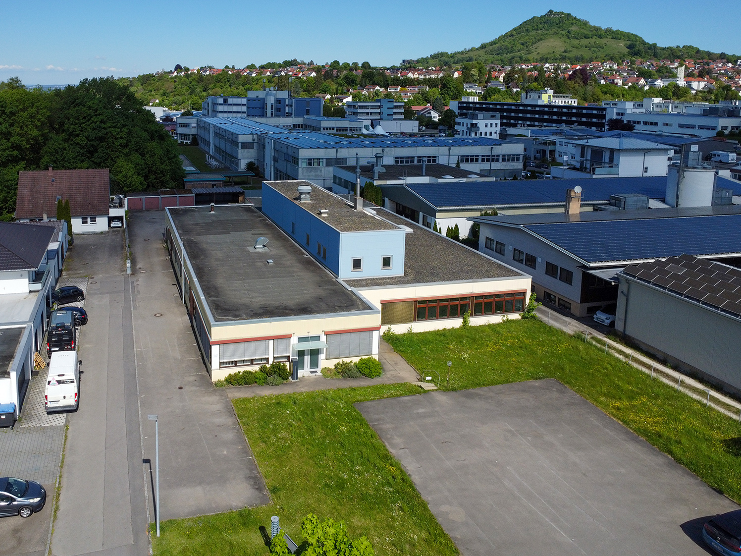 Luftbild Gebäude