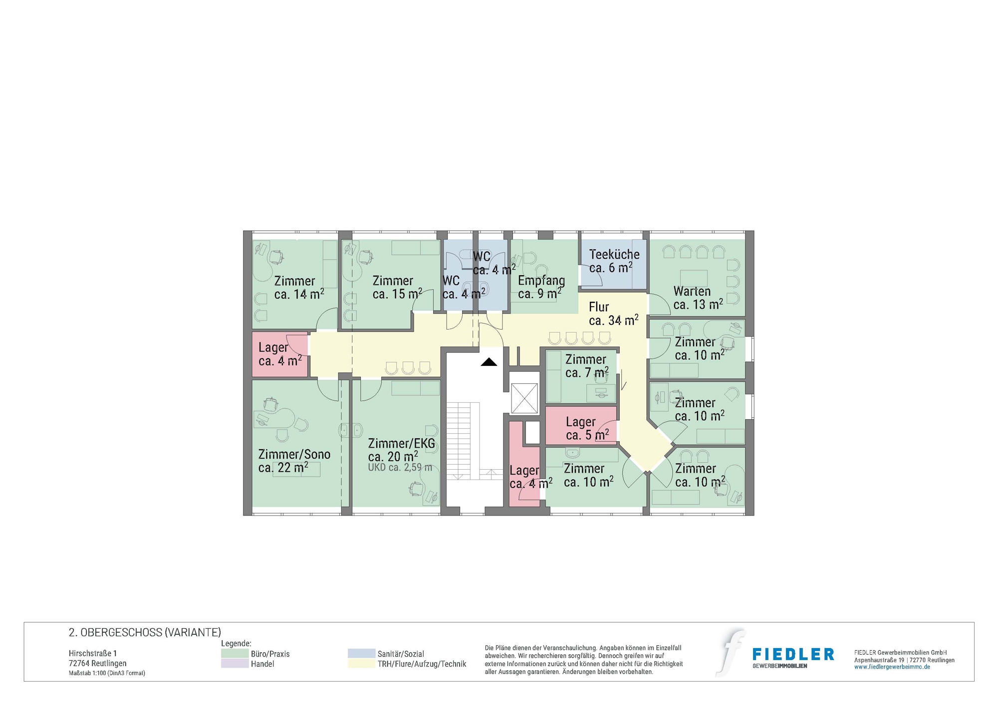 Plan Variante Grundriss 2.OG