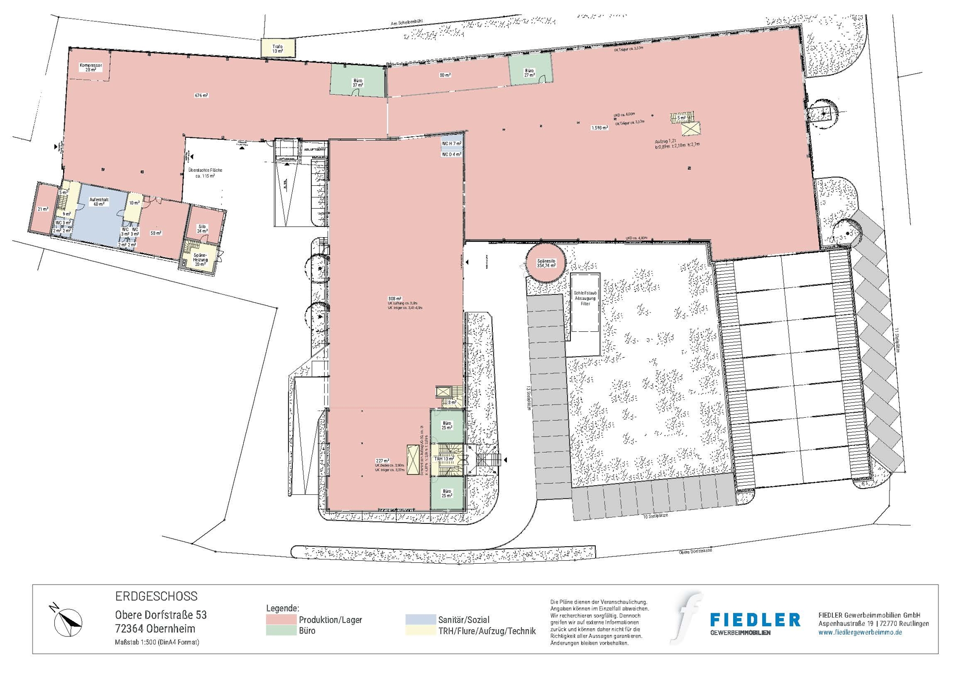 Plan Grundriss Erdgeschoss