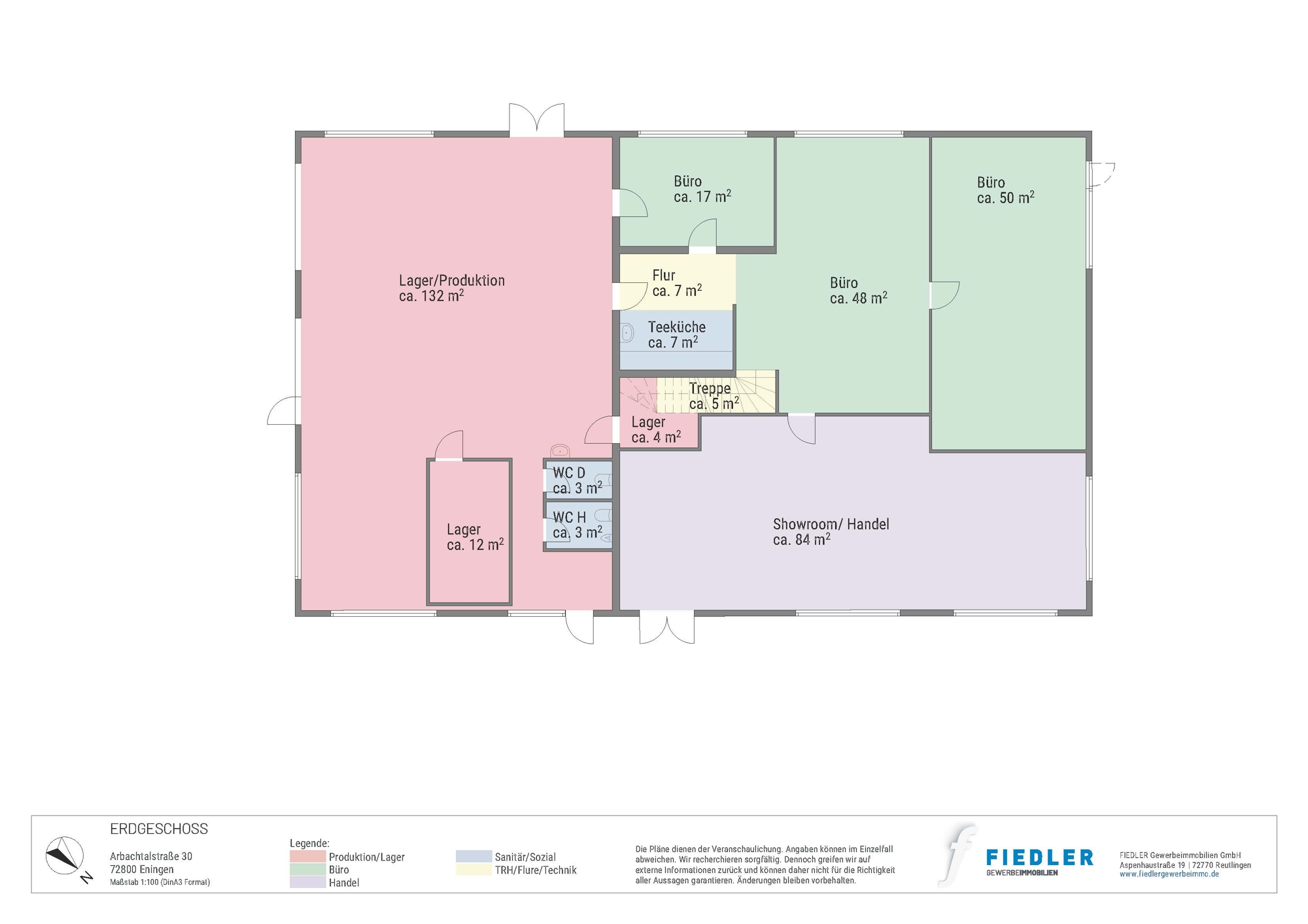 Plan Grundriss Erdgeschoss