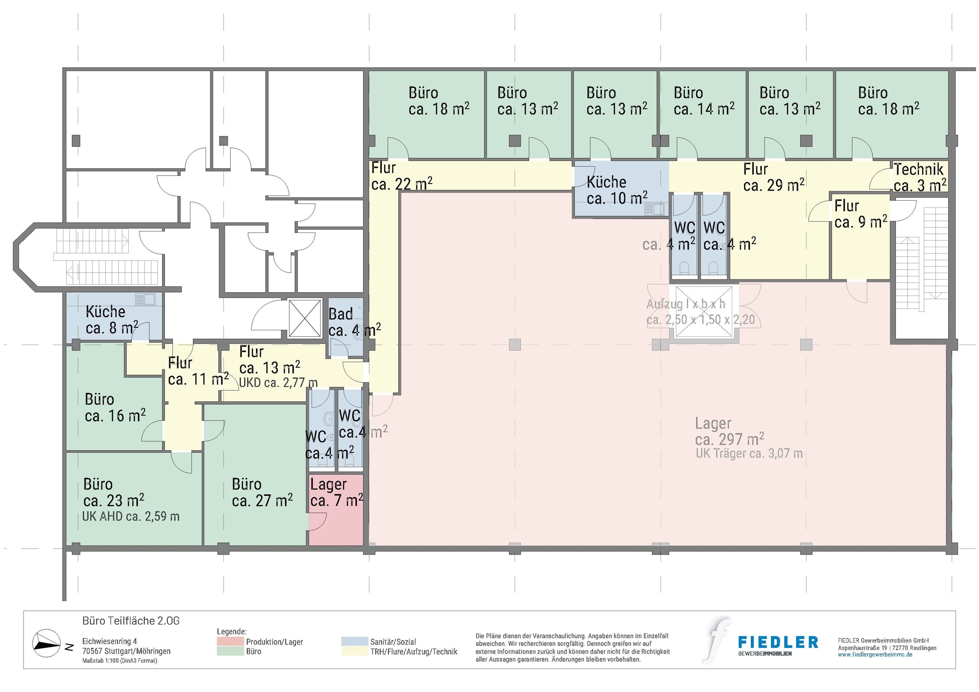 Plan Grundriss 2. OG