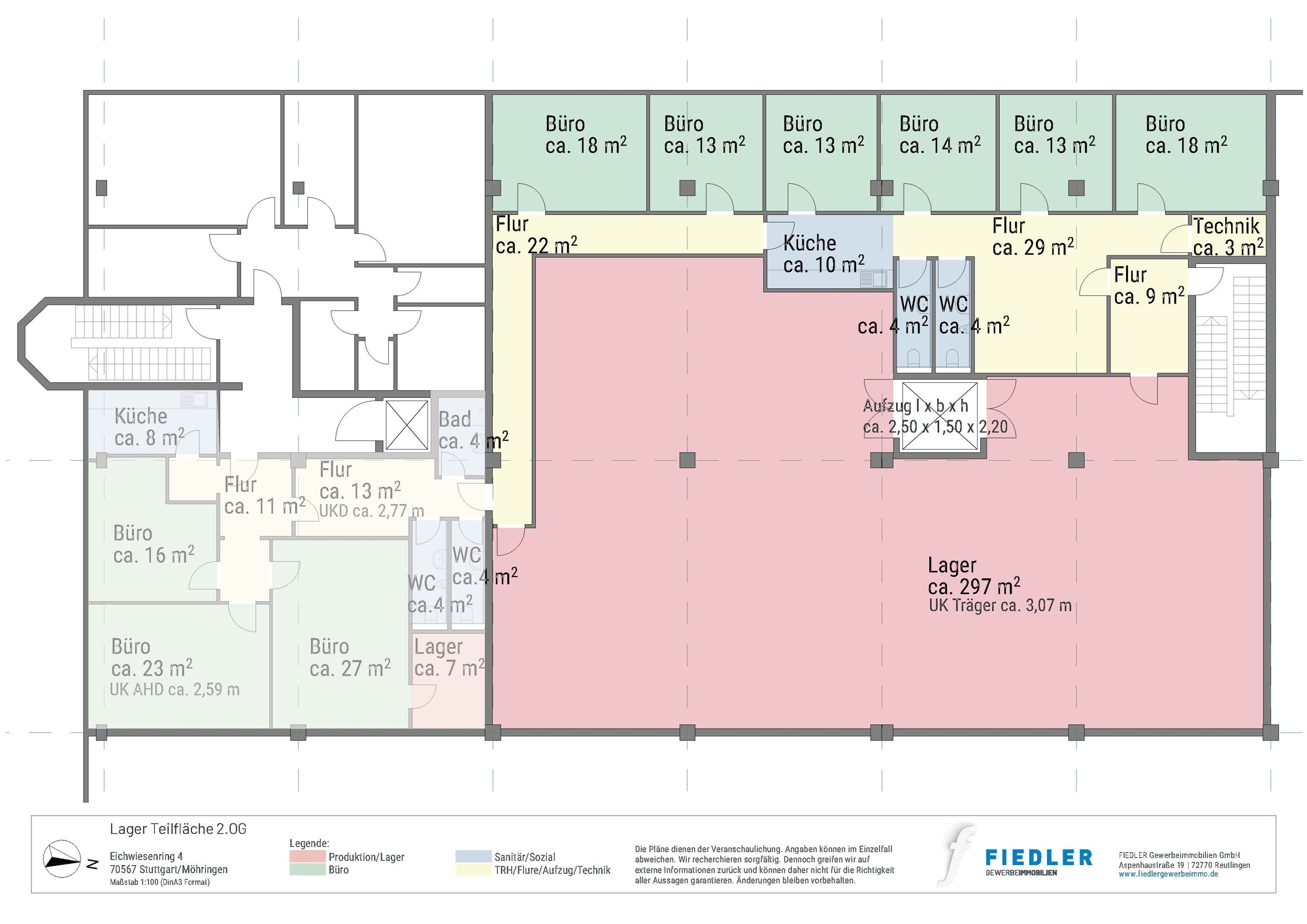 Plan Grundriss 2.OG