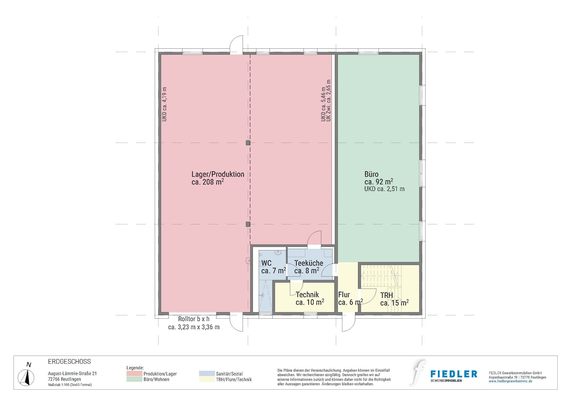 Plan Grundriss Erdgeschoss