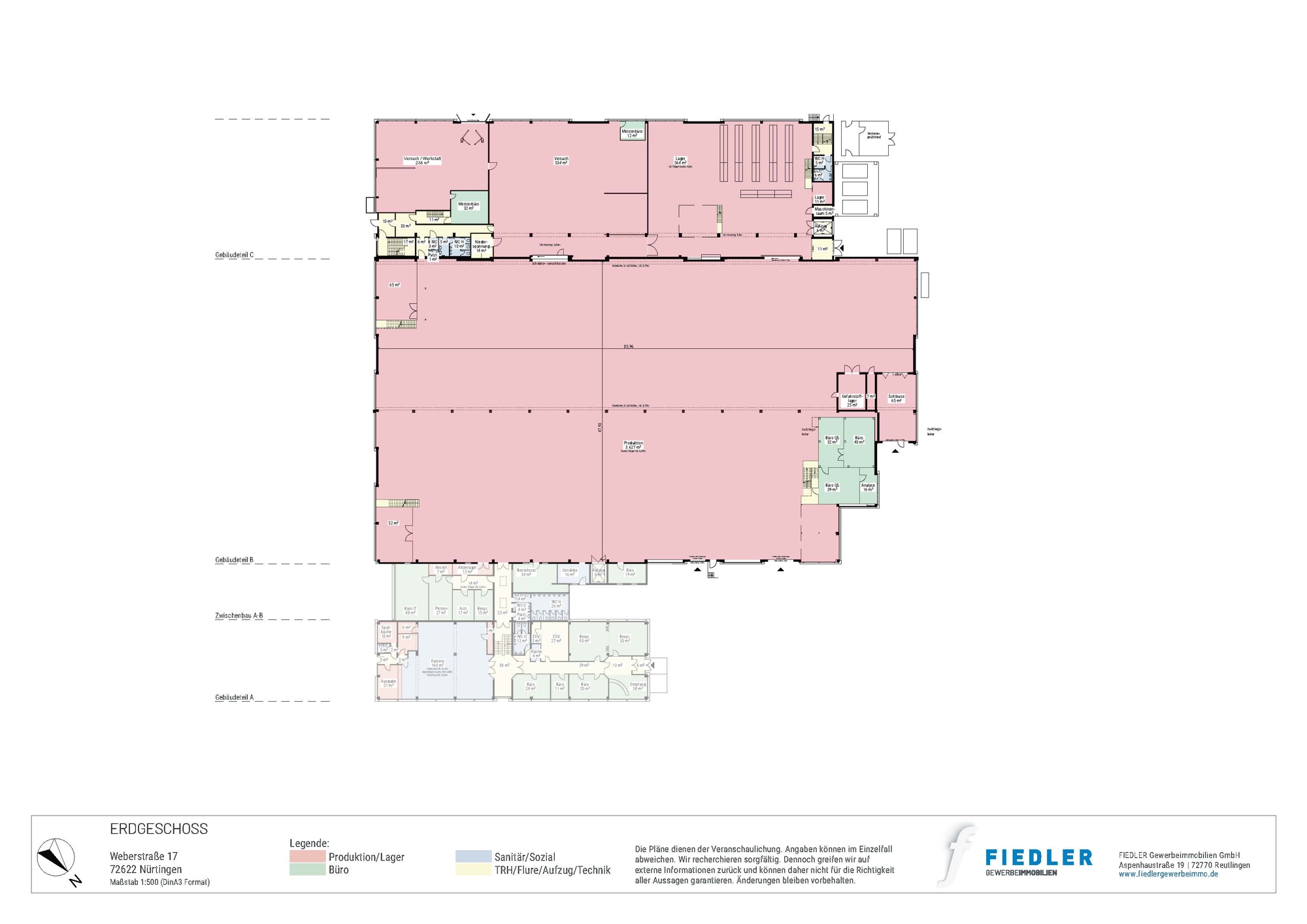 Plan Grundriss Erdgeschoss