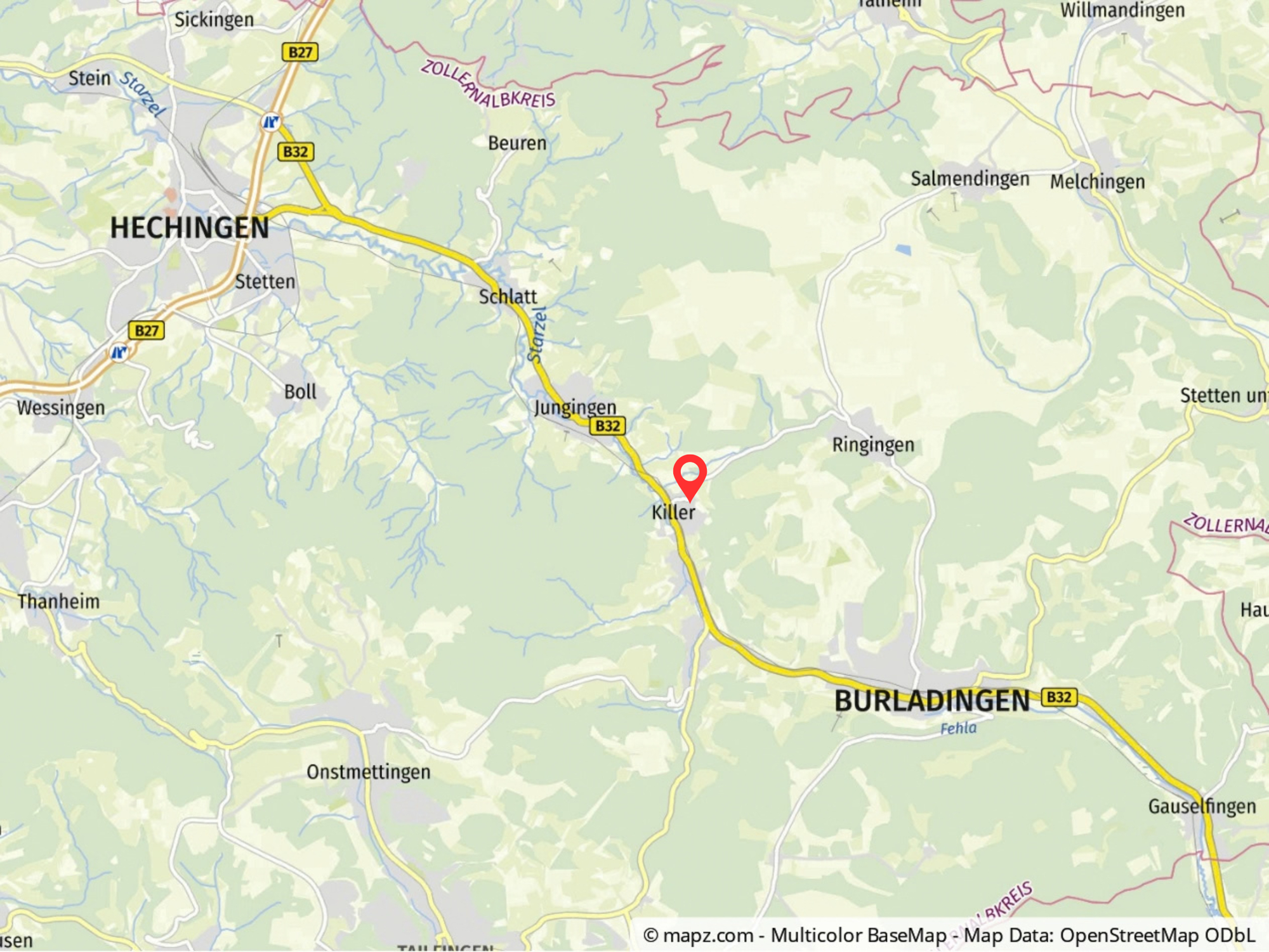 Lagekarte