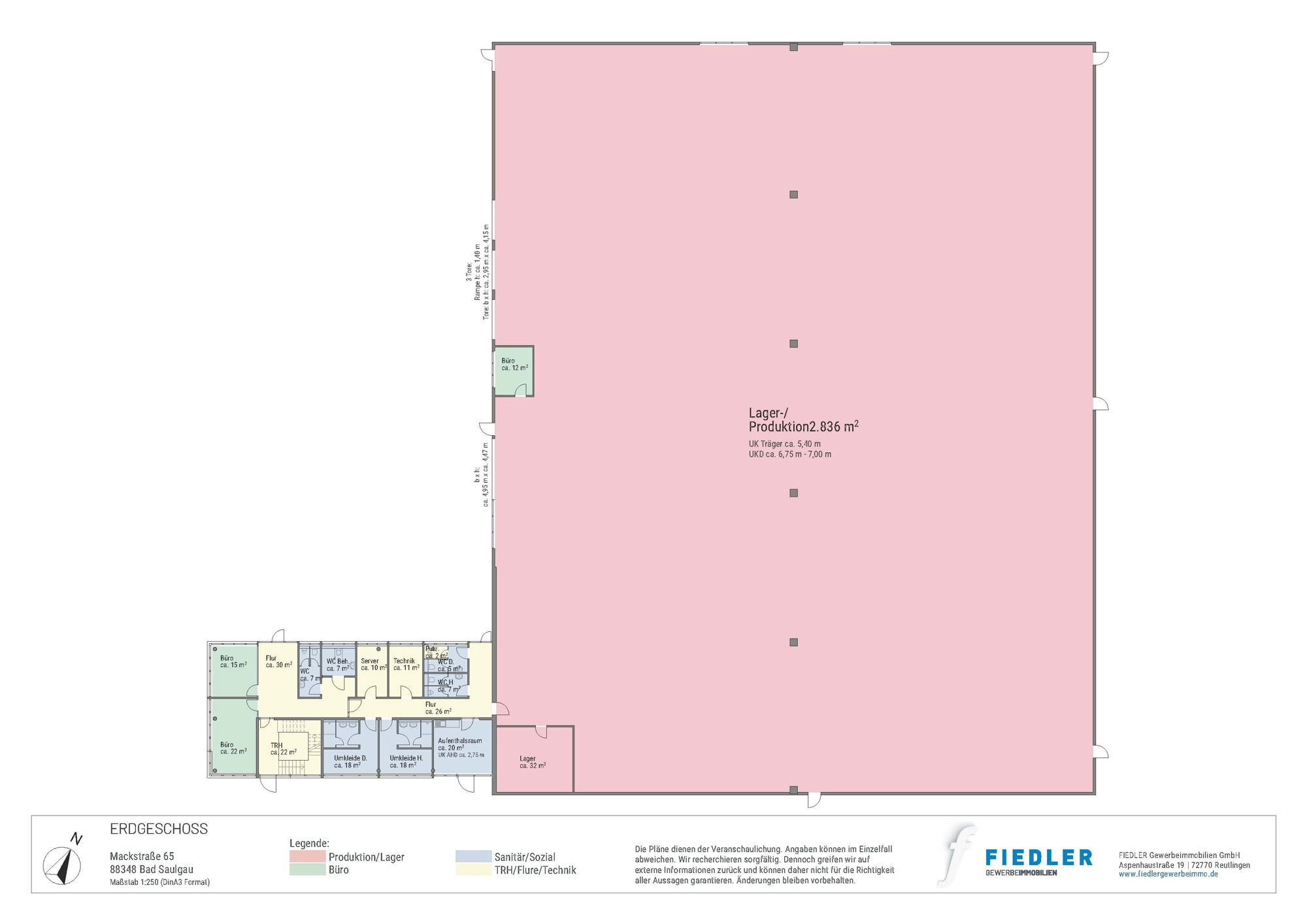 Plan Grundriss Erdgeschoss