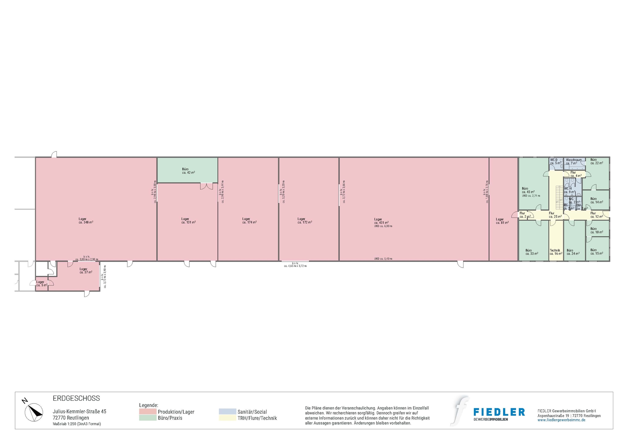 Plan Grundriss Erdgeschoss