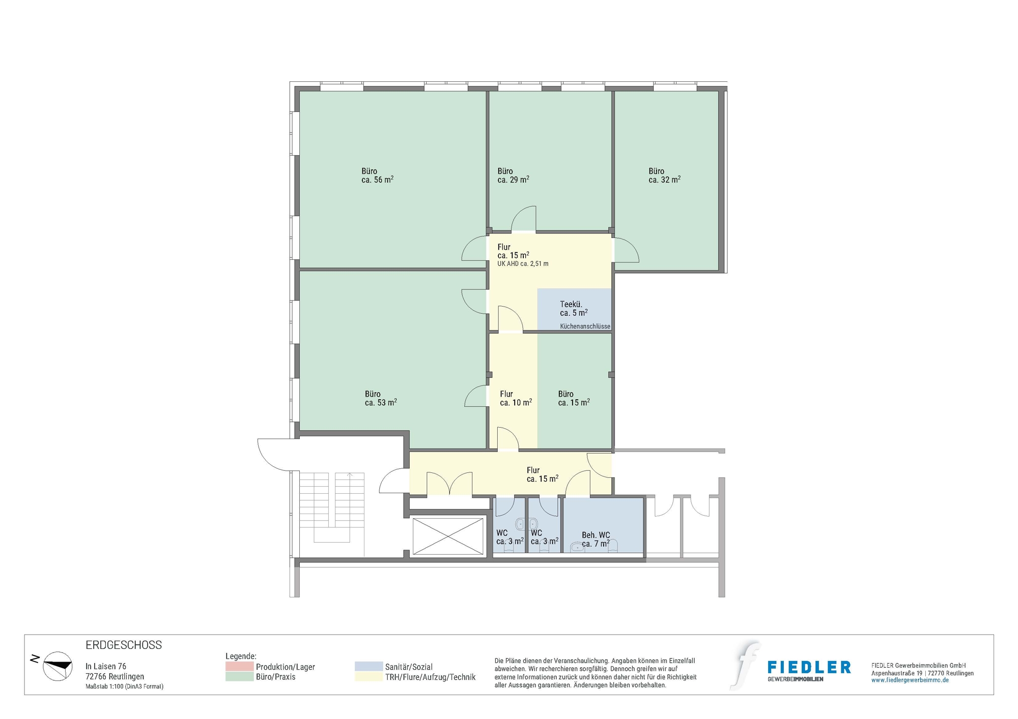 Plan Grundriss Erdgeschoss